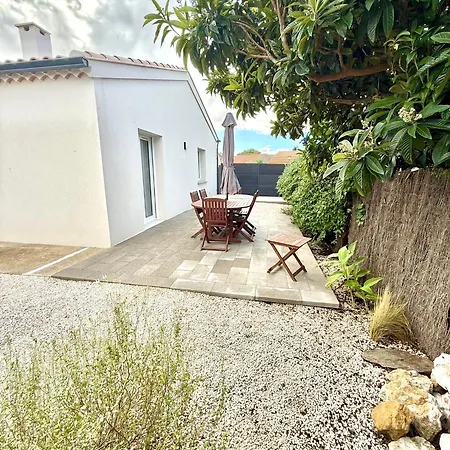 בית נופש Chez Audrey - Charmante - Jardin & Clim Loupian